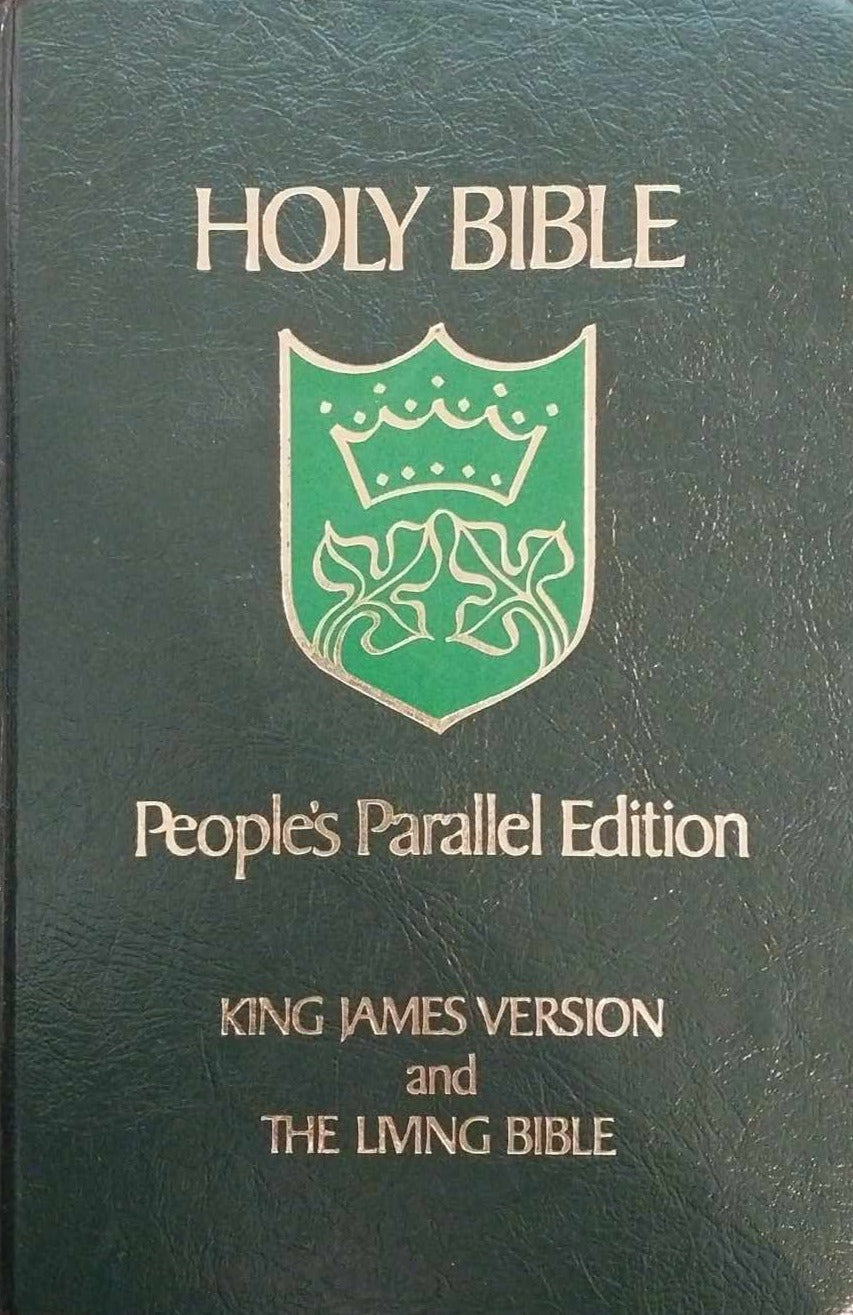 Holy Bible: People's Parallel Edition: KJV and TLB image 0