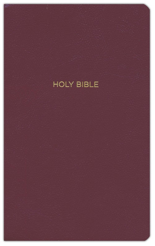 NKJV Gift and Award Bible Burgundy