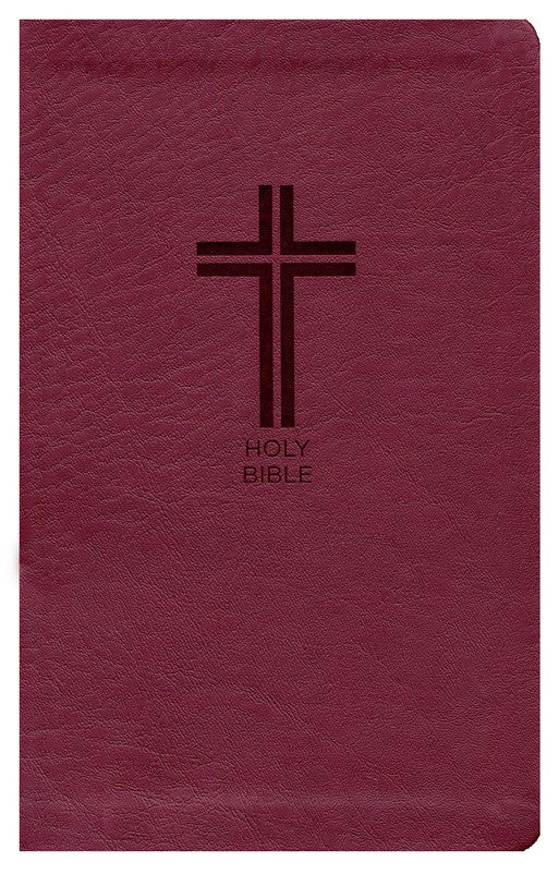 NKJV Value Thinline Bible, Imitation Leather, Burgundy