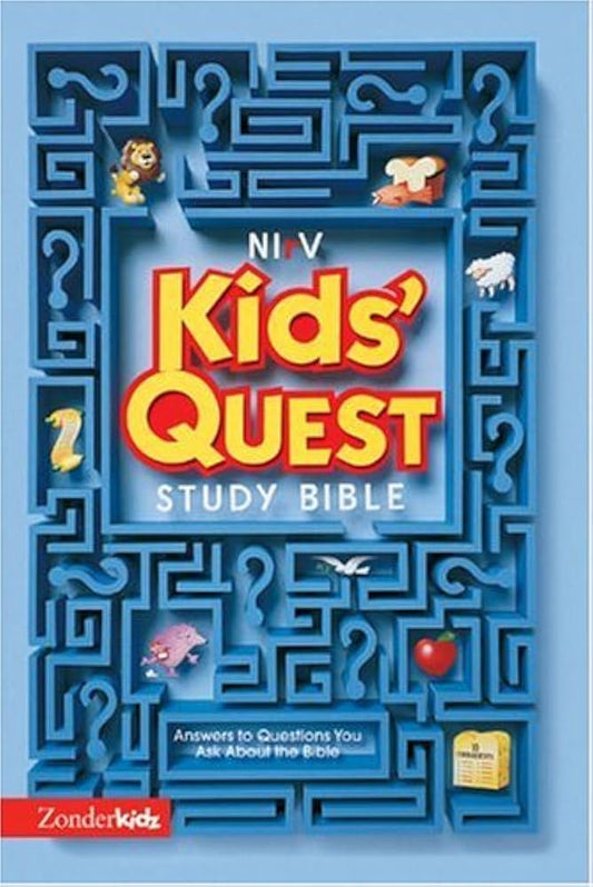 NIrV Kids' Quest Study Bible image 0