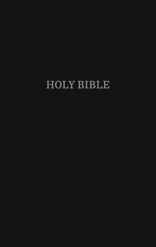 KJV Pew Bible, Hardcover, Black