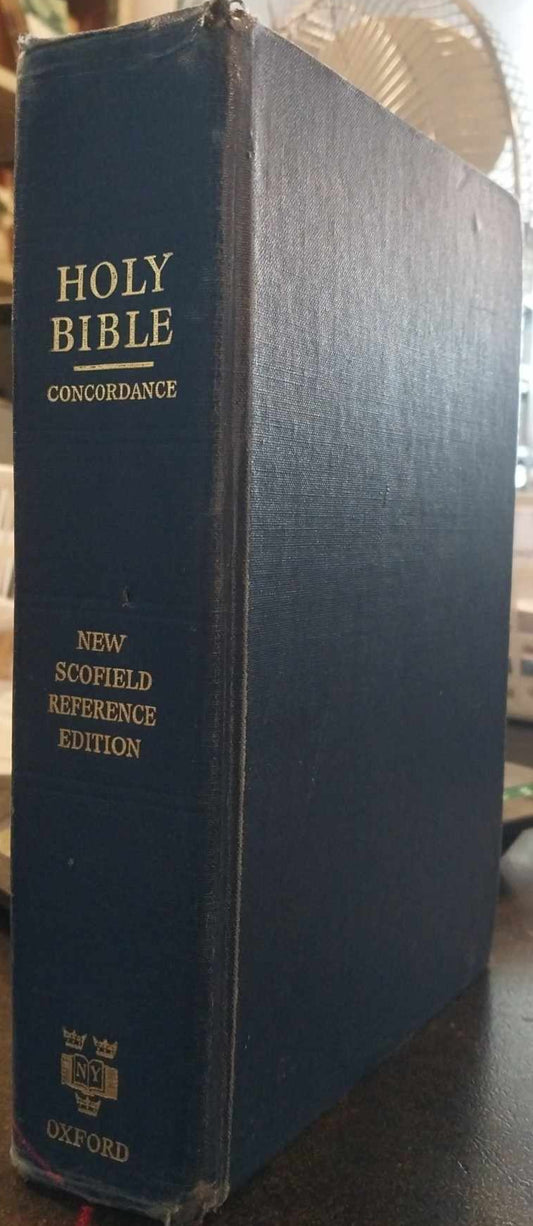 KJV Holy Bible, New Scofield Reference Edition with Concordance image 0