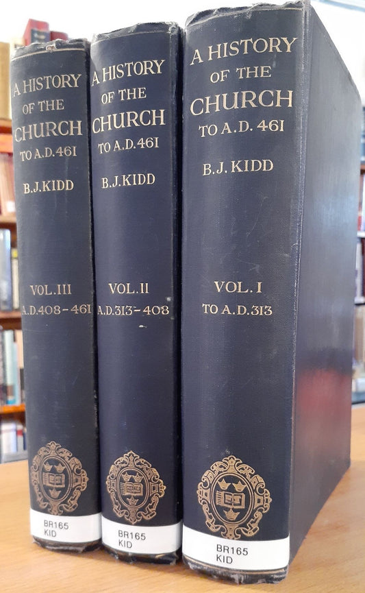 A History of The Church (3 Volumes) by B.J. Kidd image 0