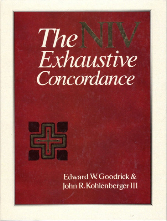 The NIV Exhaustive Concordance image 1