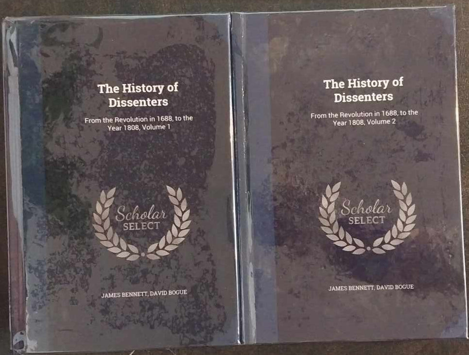 History of Dissenters (2 Volumes) by James Bennett and David Bogue image 0