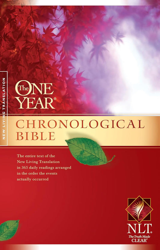 NLT One Year Chronological Bible image 1