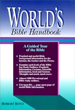 World's Bible Handbook: A Guided Tour of the Bible by Robert T. Boyd image 0
