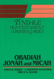 Obadiah, Jonah and Micah (Tyndale OT Commentaries) image 0