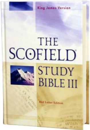 KJV Scofield Study Bible III - Red Letter Edition image 0