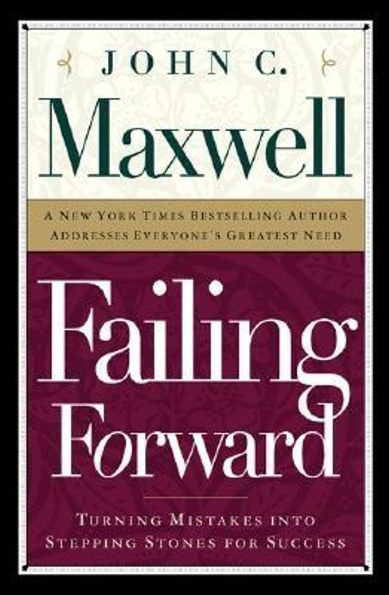Failing Forward by John C. Maxwell image 0