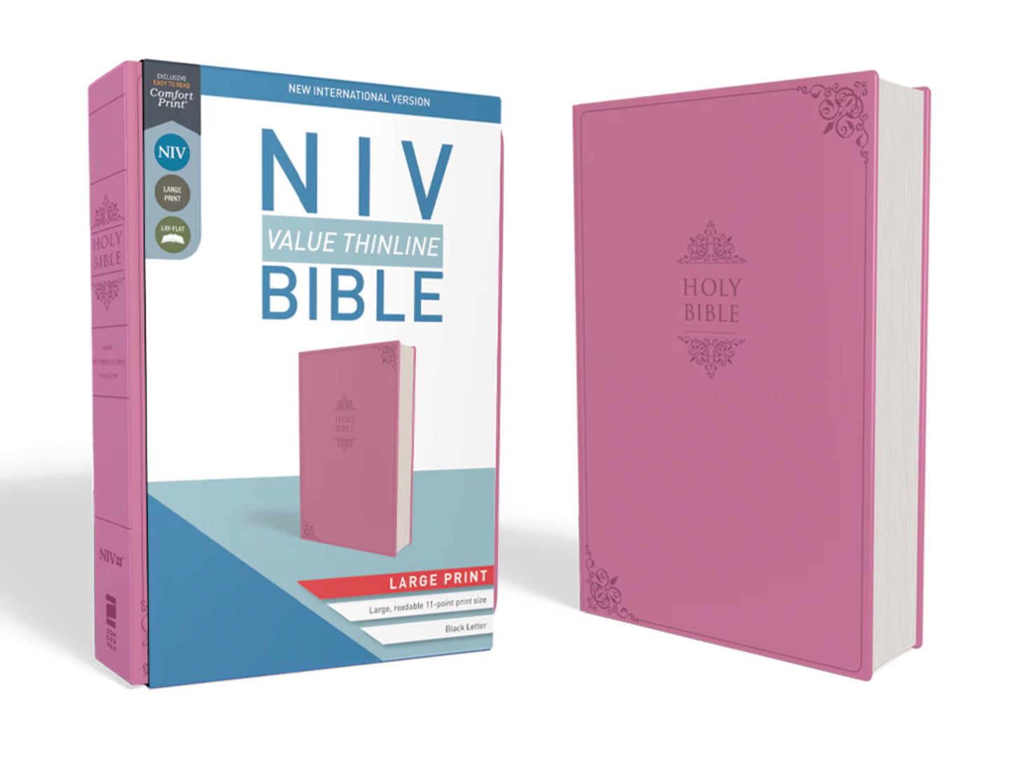 NIV Value Thinline Bible Large Print, Imitation Leather