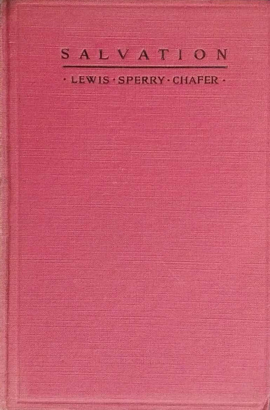 Salvation by Lewis Sperry Chafer image 0