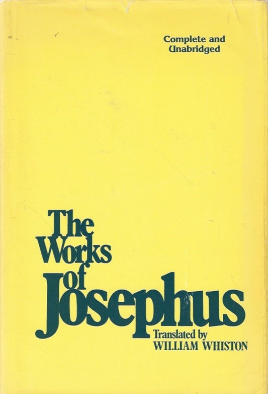 Works of Josephus, translated by William Whiston image 0