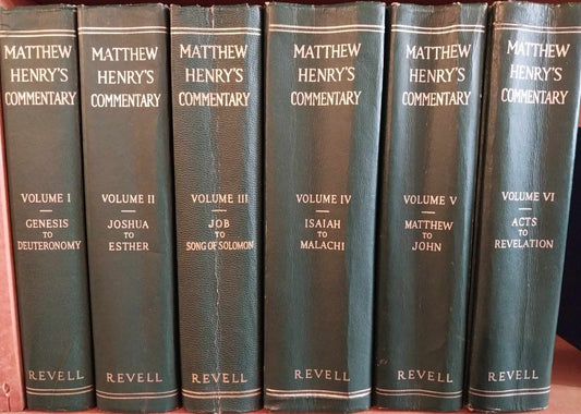 Matthew Henry's Commentary Six-Volume Set image 0