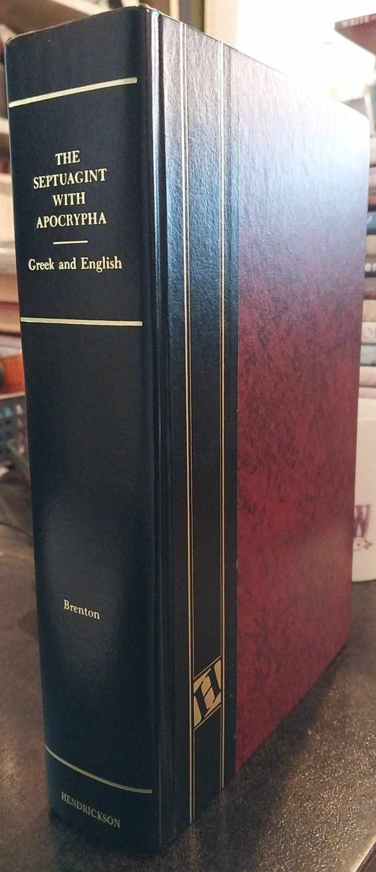 Septuagint with Apocrypha: Greek and English image 0