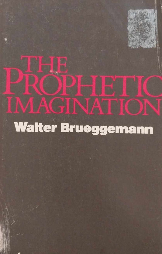 Prophetic Imagination by Walter Brueggemann image 0