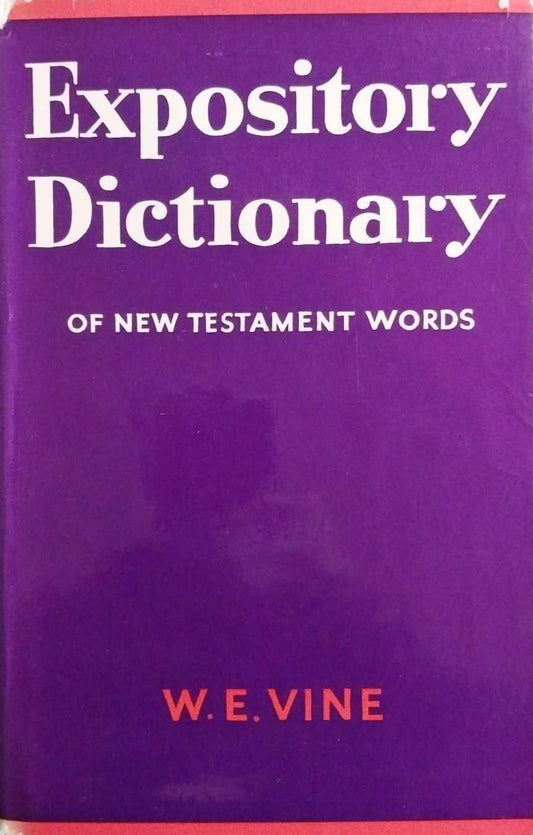 Vine's Expository Dictionary of New Testament Words image 0