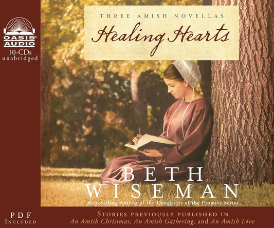 Healing Hearts: Three Amish Novellas by Beth Wiseman, Audiobook CD image 0