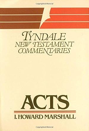 Acts by I. Howard Marshall (Tyndale Beige NT Paperback Series) image 0