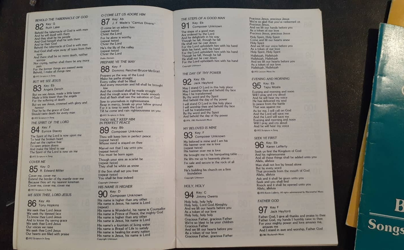 Scripture In Song (Words Only Edition) image 1