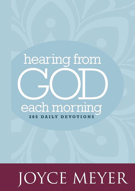 Hearing From God Each Morning: 365 Daily Devotions image 0