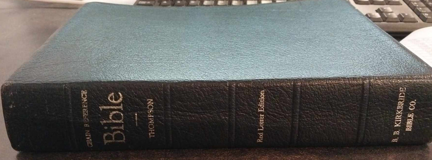 KJV Thompson Chain Reference Bible, Leather image 2