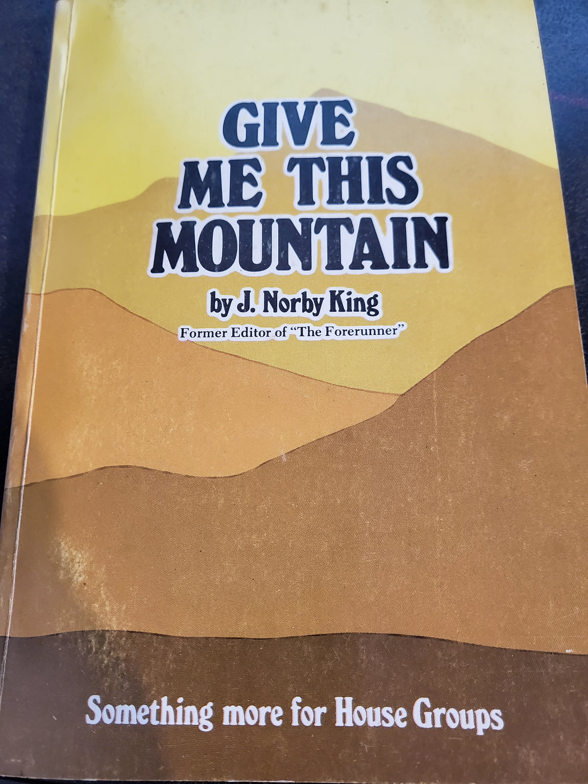 Give Me This Mountain by J. Norby King