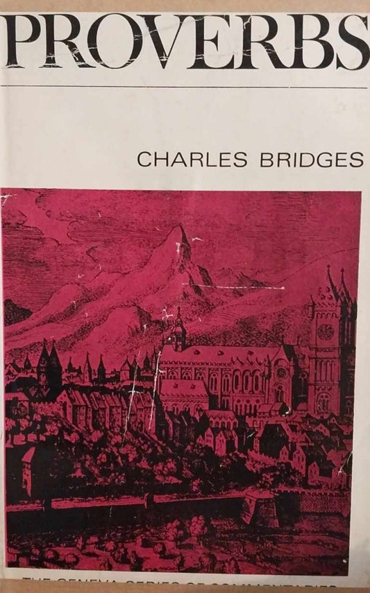 Proverbs Commentary (Geneva Series) by Charles Bridges image 0