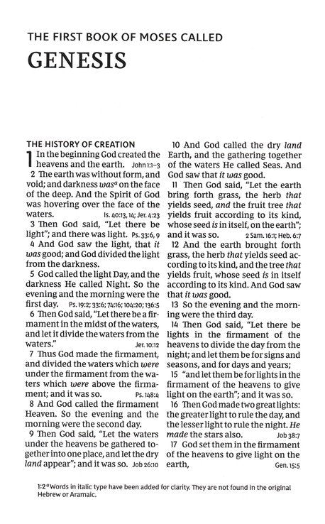 NKJV Personal-Size Large-Print Reference Bible, Comfort Print, soft leather-look, pink (indexed, red letter)