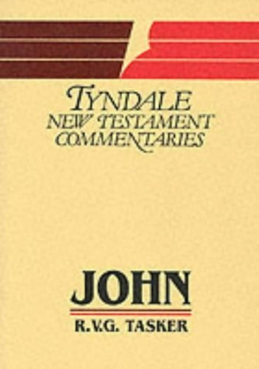 John by RVG Tasker (Tyndale Beige NT Paperback Series) image 0