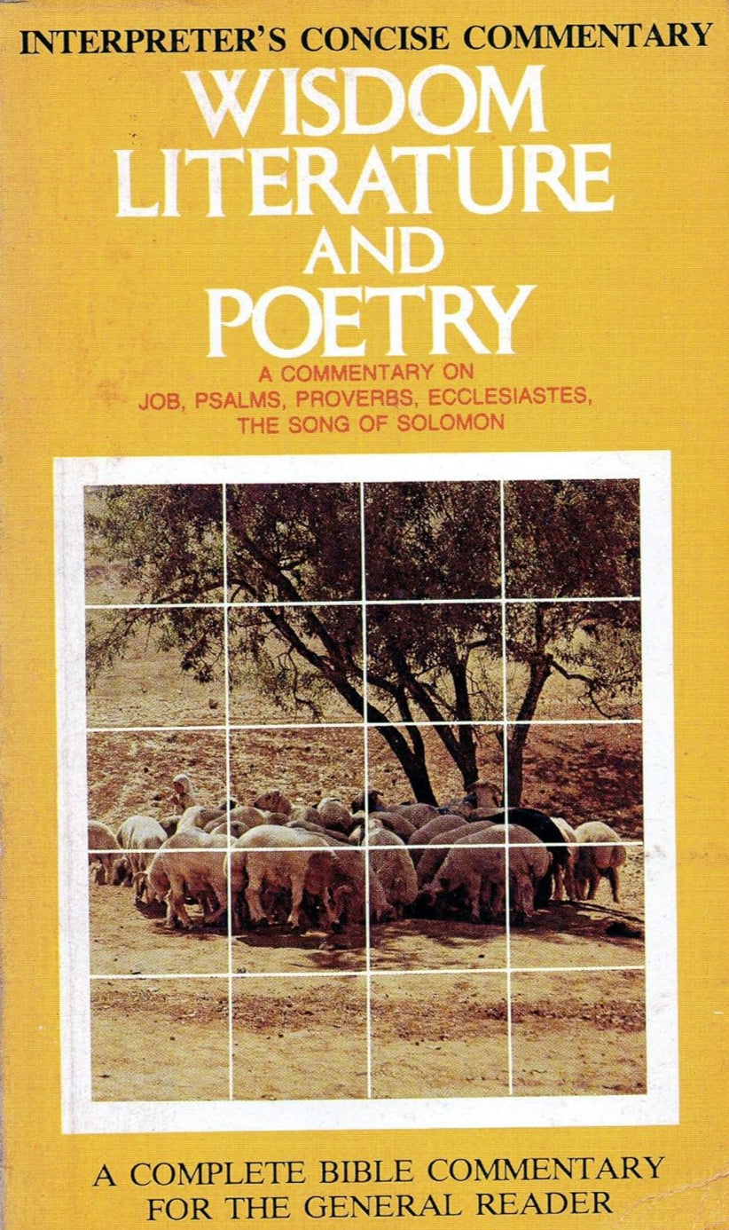 Wisdom Literature and Poetry (Interpreter's Concise Commentary) image 0