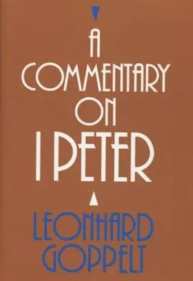 Commentary on 1 Peter by Leonard Goppelt image 0
