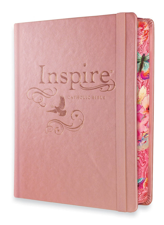 NLT Inspire Catholic Bible: The Bible for Coloring & Creative Journaling image 0