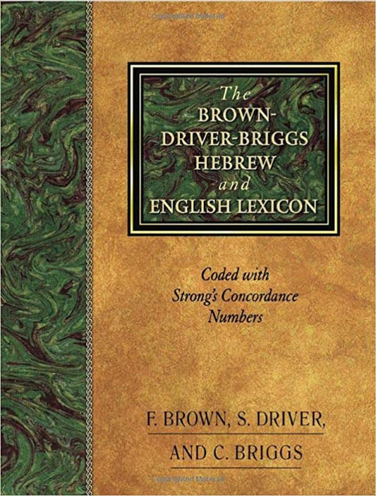 The Brown-Driver-Briggs Hebrew and English Lexicon image 0