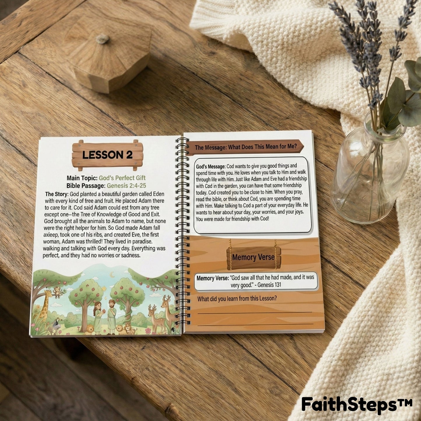 Faith Journeys Workbook for Kids