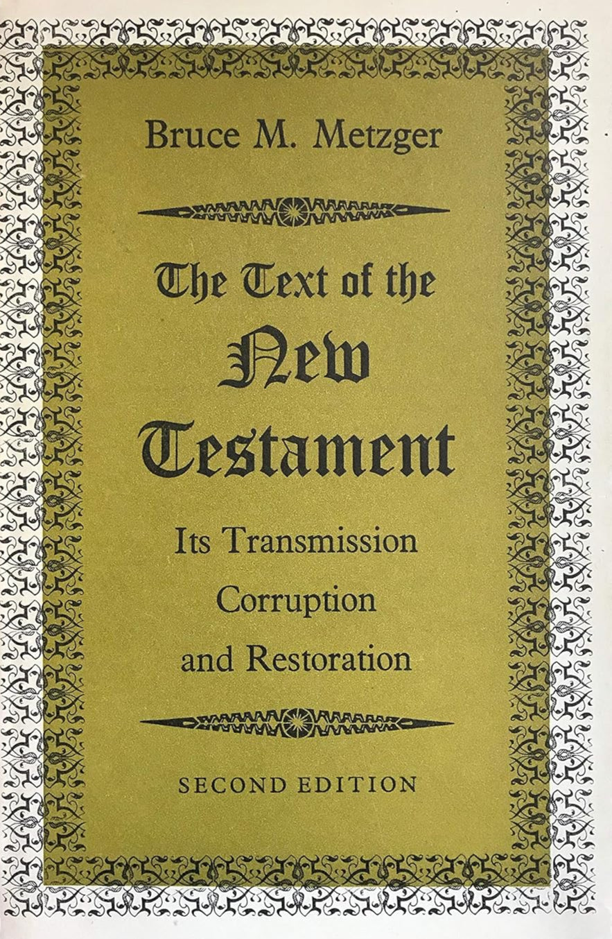 The Text of the New Testament (2nd Edition) by Bruce M. Metzge image 0
