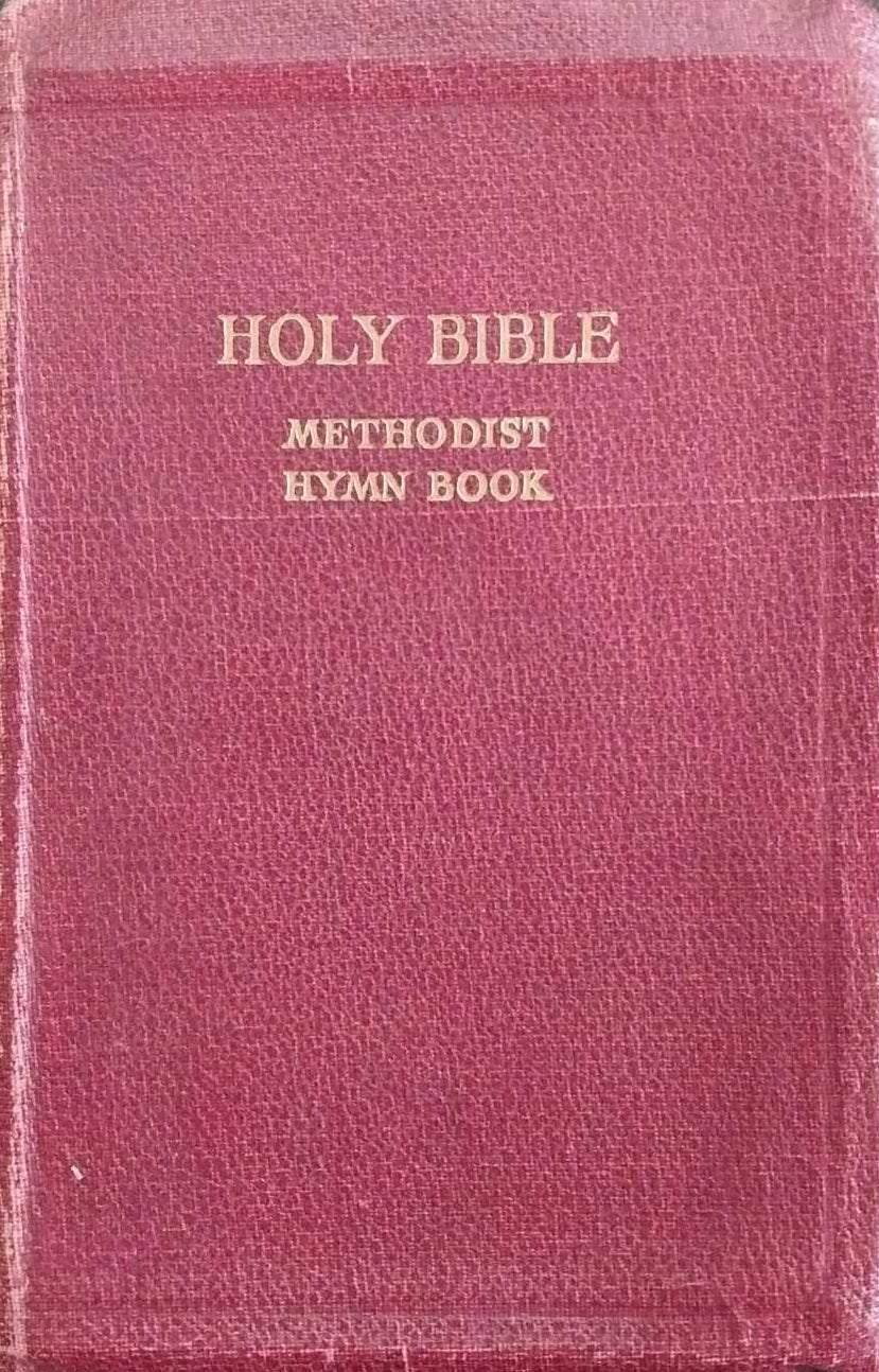 King James Bible with Methodist Hymn Book image 0