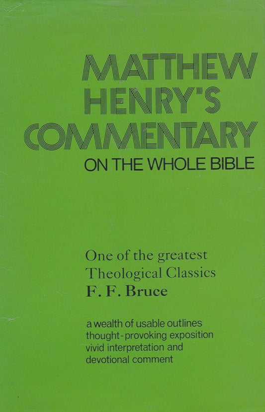 Matthew Henry's Commentary on the Whole Bible image 0