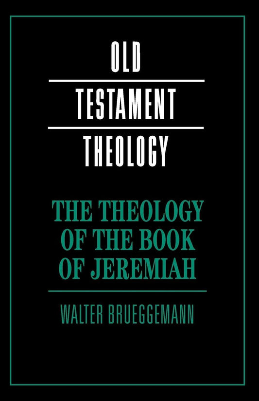 Old Testament Theology: Jeremiah by Walter Brueggemann image 0