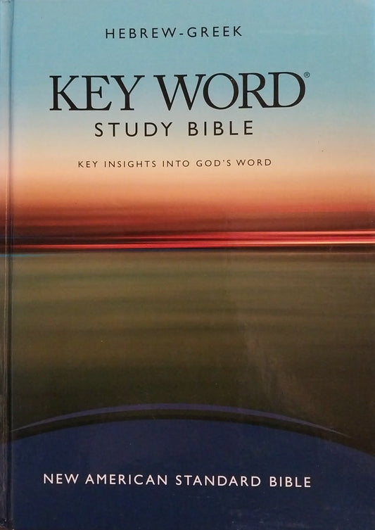 NASB Hebrew-Greek Key Word Study Bible