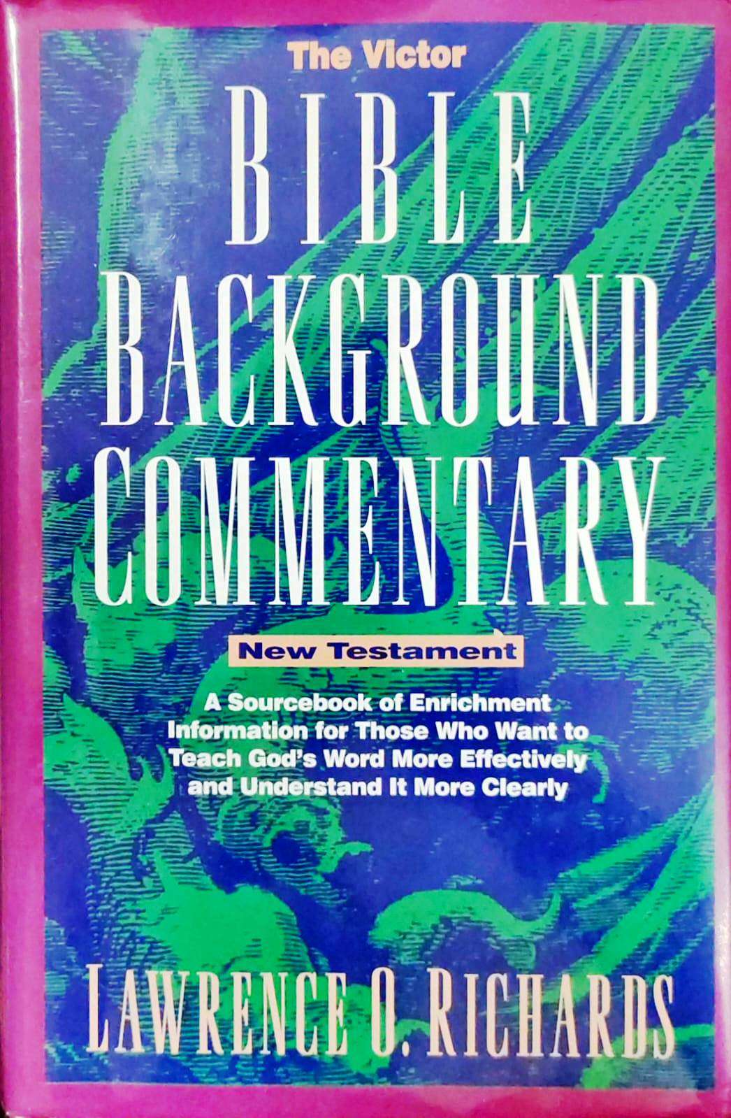 Victor Bible Background Commentary: New Testament by Lawrence Richards image 0