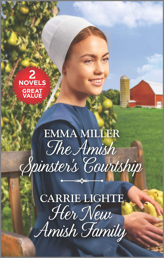 The Amish Spinster's Courtship by Emma Miller / Her New Amish Family image 0
