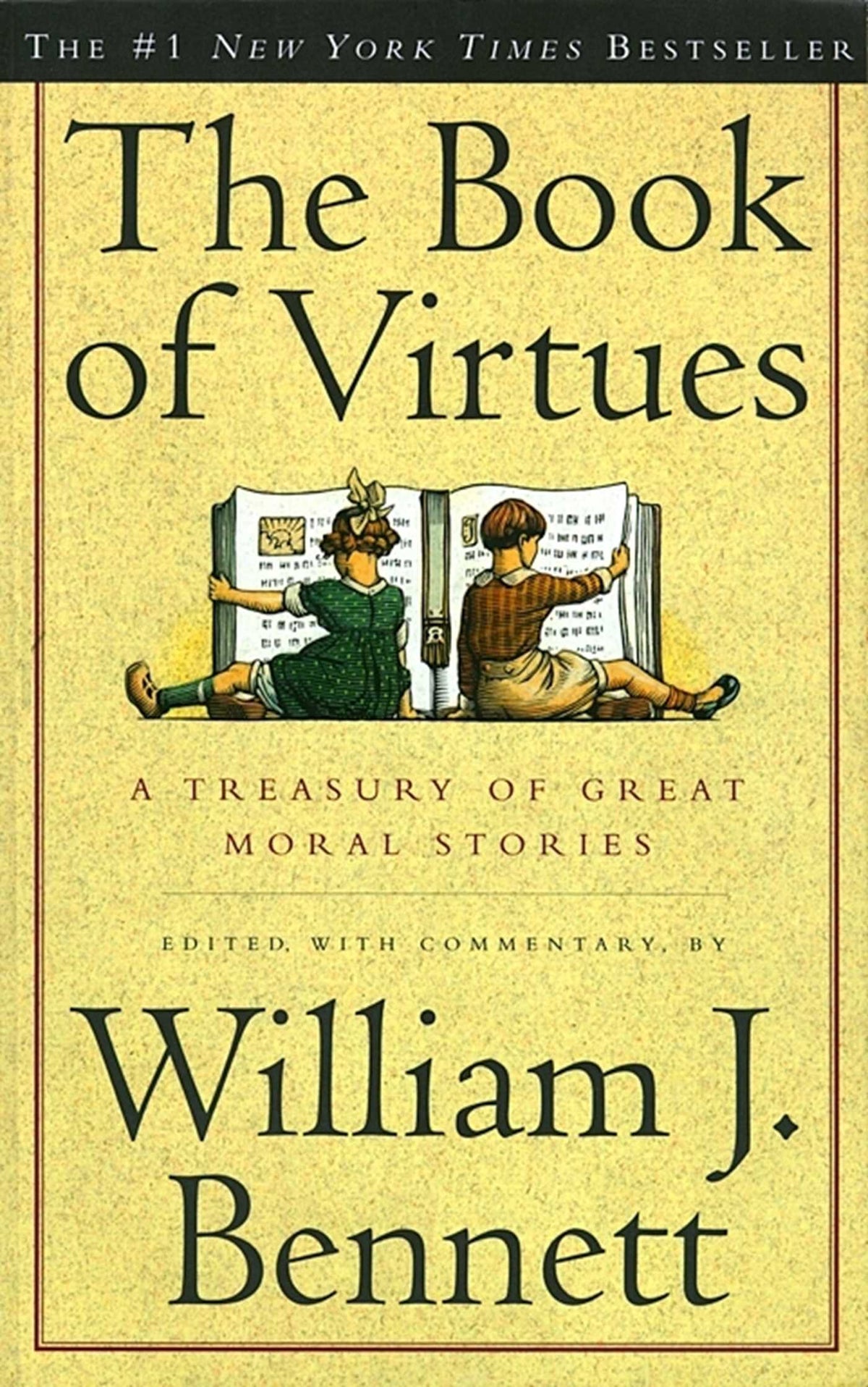 Book of Virtues: Treasury of Great Moral Stories edited by William J. Bennett image 0