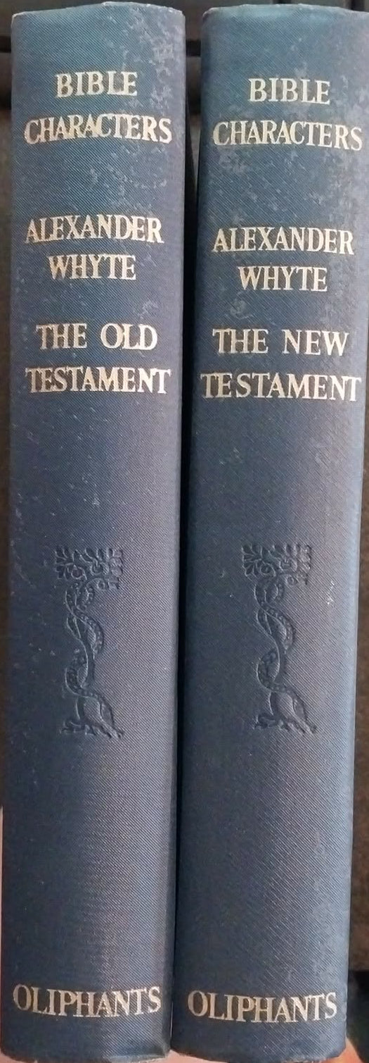 Bible Characters: Old Testament and New Testament (2 Volume Set) by Alexander Whyte