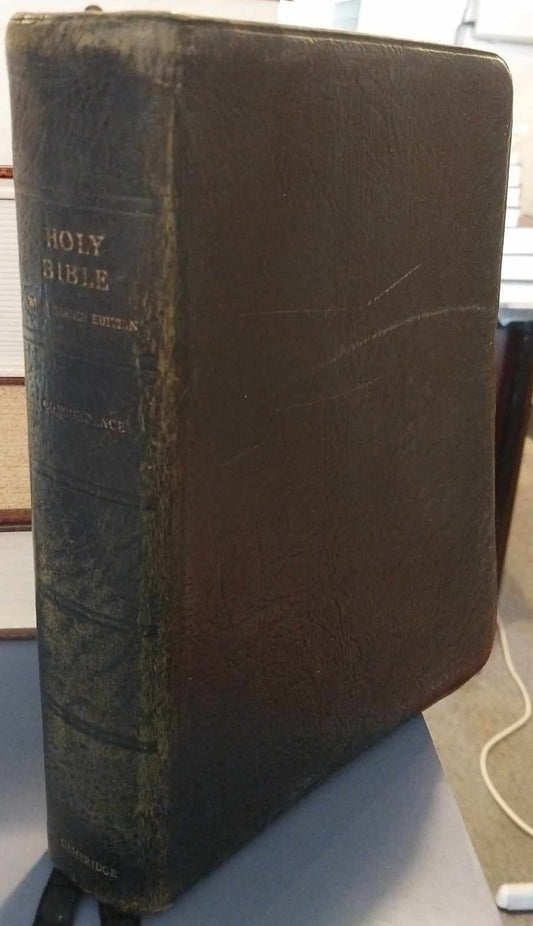 KJV Holy Bible, Wide Margin, Cambridge image 0