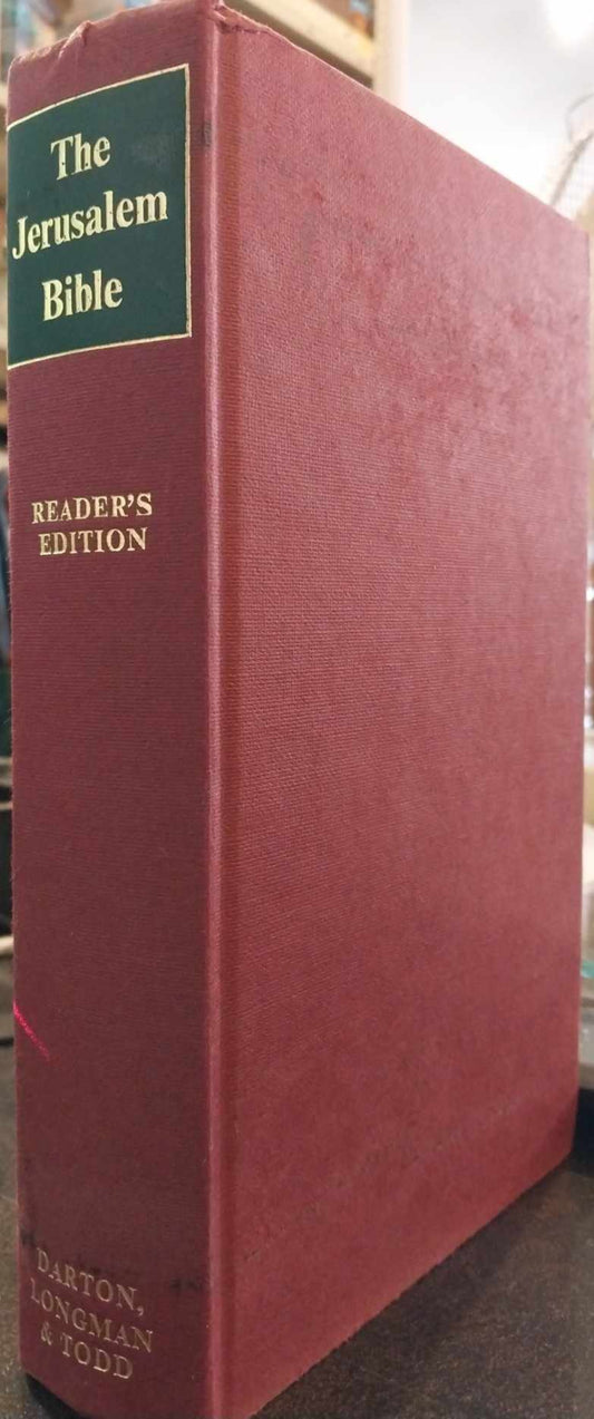 The Jerusalem Bible Reader's Edition image 0