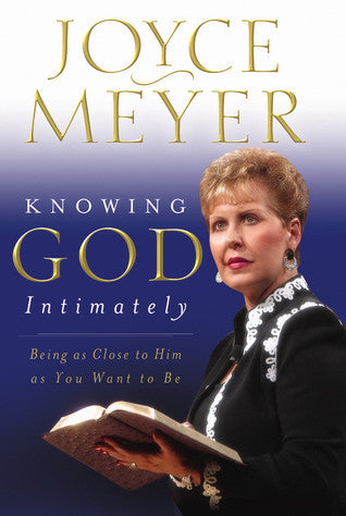 Knowing God Intimately by Joyce Meyer, Large Print Edition image 0