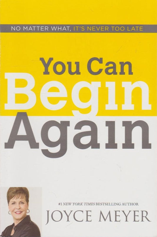 You Can Begin Again by Joyce Meyer image 0