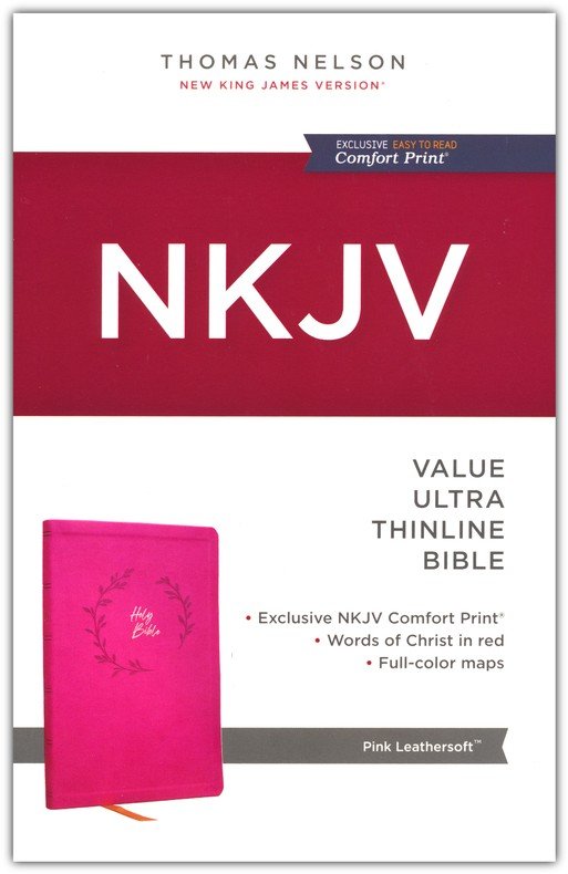 NKJV Value Ultra Thinline Bible, Teal Leathersoft