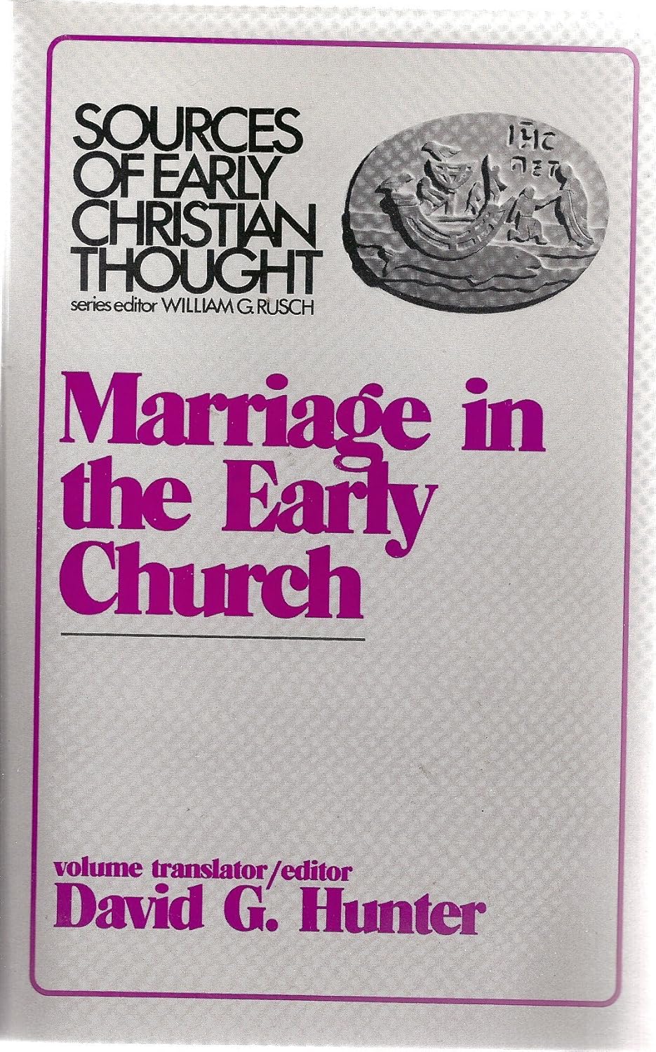 Marriage In The Early Church by David G. Hunter image 0